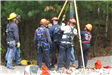 Trainees Clipping Onto a Pulley System 2