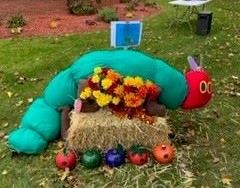 catepillar scarecrow