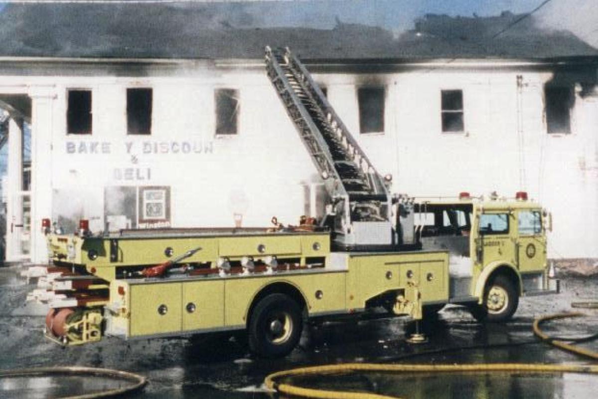 Old Ladder Deli Fire